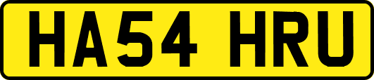 HA54HRU