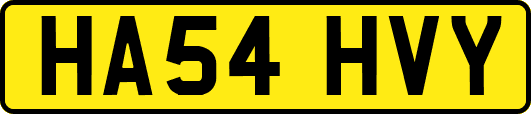 HA54HVY