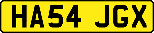 HA54JGX