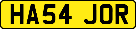 HA54JOR