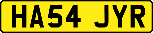 HA54JYR
