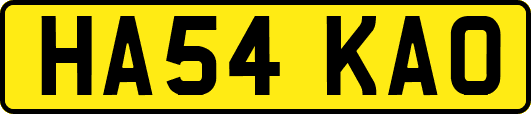 HA54KAO