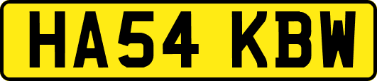 HA54KBW