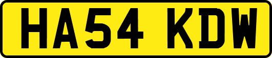 HA54KDW