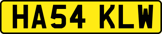 HA54KLW