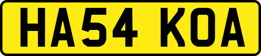 HA54KOA