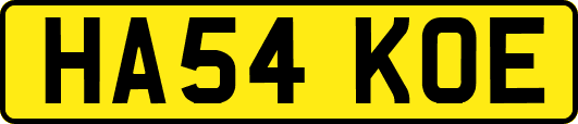 HA54KOE