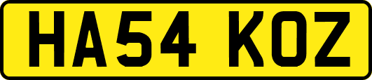 HA54KOZ
