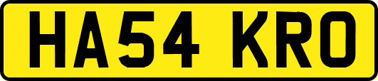 HA54KRO