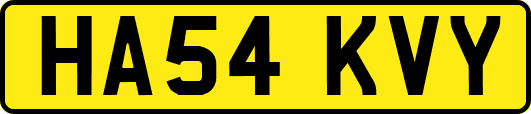 HA54KVY