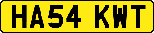 HA54KWT