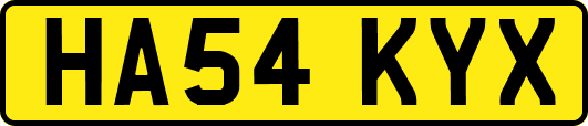 HA54KYX