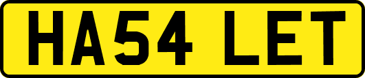 HA54LET