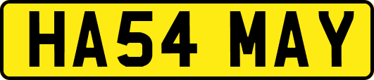 HA54MAY