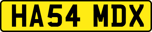 HA54MDX