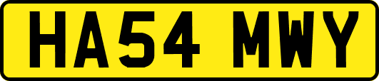 HA54MWY
