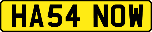 HA54NOW