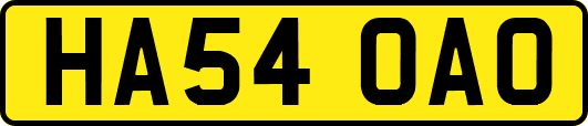 HA54OAO