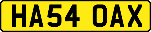 HA54OAX