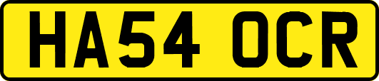 HA54OCR