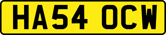 HA54OCW