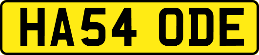 HA54ODE