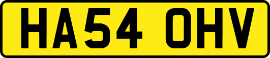 HA54OHV
