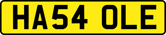 HA54OLE