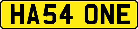 HA54ONE