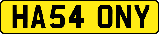 HA54ONY