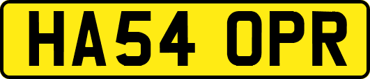HA54OPR