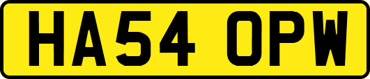 HA54OPW
