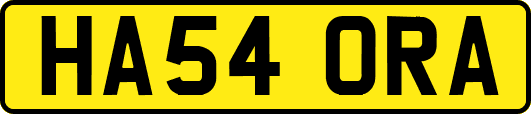 HA54ORA