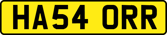 HA54ORR