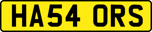 HA54ORS