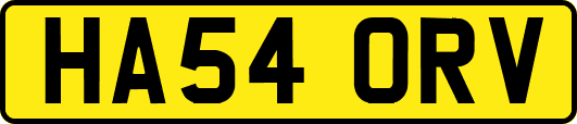 HA54ORV