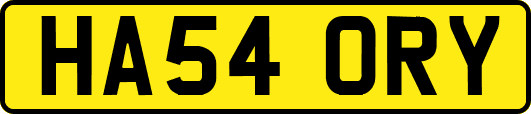 HA54ORY