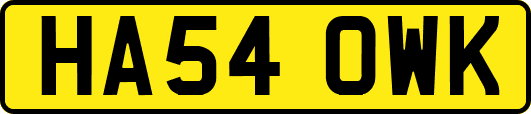 HA54OWK
