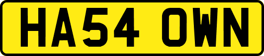 HA54OWN