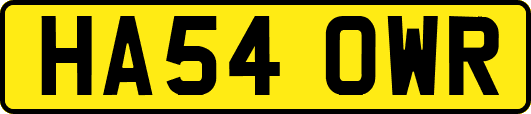 HA54OWR