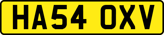 HA54OXV