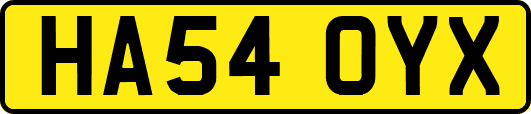 HA54OYX