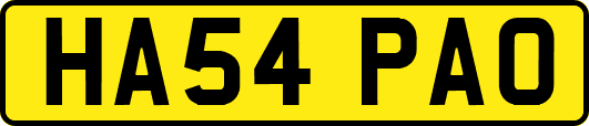 HA54PAO
