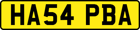 HA54PBA