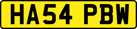 HA54PBW