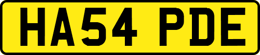 HA54PDE