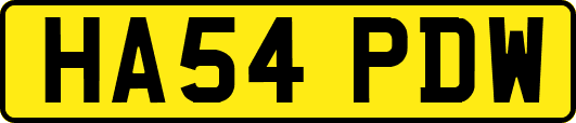 HA54PDW