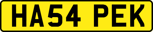HA54PEK