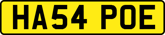 HA54POE