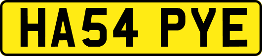 HA54PYE